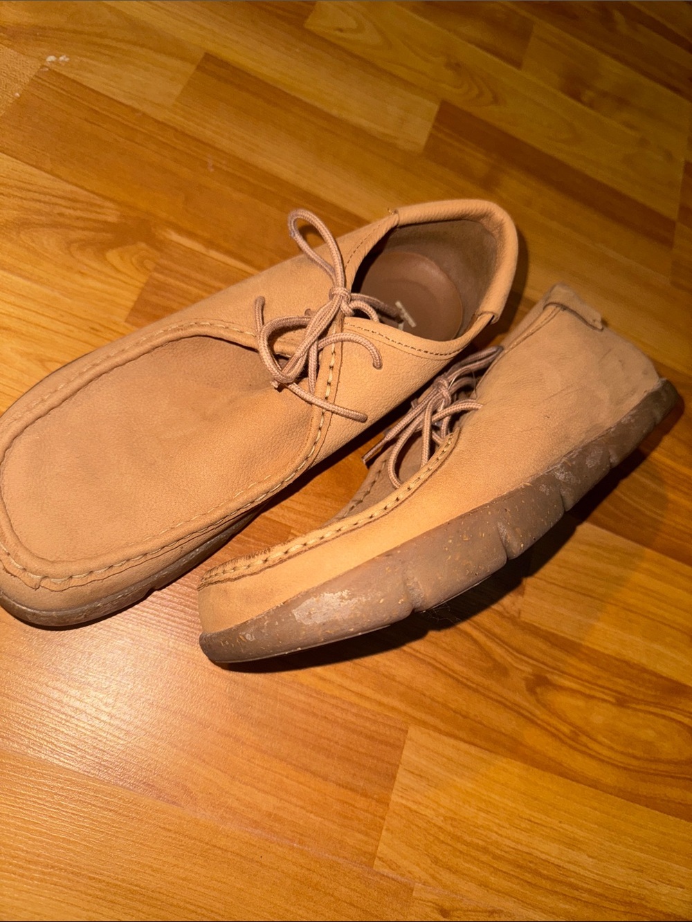 Kalso Earth Shoes "Darby" women’s US 9 EU 40 Nubuck Cognac Tan Leather moccasin - Picture 2 of 5